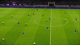 Chelsea vs Lille OSC  Champions League UEFA  10 Décembre 2019  PES 2020 [upl. by Gerta69]