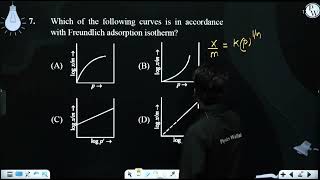 Which of the following curves is in accordance with Freundlich adsorption isotherm [upl. by Knut904]