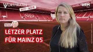 Wortpiratin rotweiß Letzter Platz für Mainz 05 [upl. by Orban]