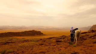 Dans le désert de Jordanie  3min [upl. by Eceinaj161]