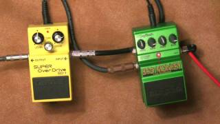 Boss SD1 vs Digitech Bad Monkey [upl. by Staten]