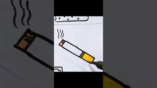 Say No to Smoking drawing  Lahari virudha youtubeshorts ytshorts shorts [upl. by Hannibal159]