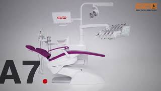 Anthos A7 Plus The Future of Dental Chairs with Advanced Technology and Comfort [upl. by Nauqaj212]