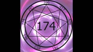 1 Hr Solfeggio Frequency 174hz  Foundation of Conscious Evolution [upl. by Yanffit]