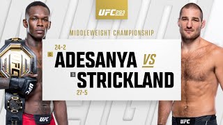 UFC 293 Israel Adesanya vs Sean Strickland Highlights [upl. by Wendin661]