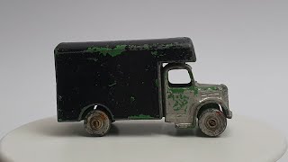 MATCHBOX Restoration No17A Bedford Removals Van 1956 [upl. by Festus]