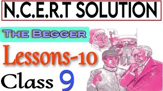 NCERT Solution of chapter 10  The Begger  English  Moments [upl. by Phyllys719]