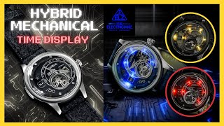 【新品牌】The Electricianz｜Hybrid Mechanical Time Display 電子設計機械表 [upl. by Battista]