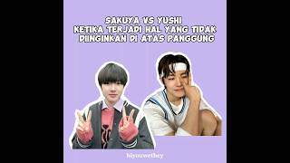 yushi sok sok an banget padahal malu juga kan lu😭 sakuya sion nctnewteam nct [upl. by Aihtnys]