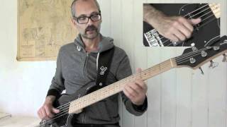 ‪4 finger picking bass technique explained‬ [upl. by Eward]