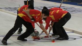 All the Curling action  Innsbruck 2012 Mixed Curling Blue Group Session 6 [upl. by Heater]