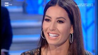 Elisabetta Gregoraci la mia vita i miei affetti  Domenica In [upl. by Niarbo193]