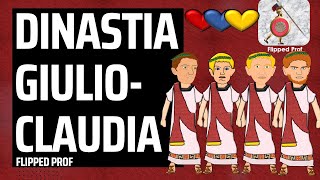 Tiberio Caligola Claudio e Nerone La Dinastia Giulio Claudia in 6 minuti [upl. by Fulvi704]