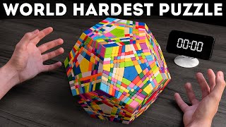 SOLVING THE HARDEST RUBIK’S CUBE IN THE WORLD  EXAMINX 11х11 [upl. by Sirred937]