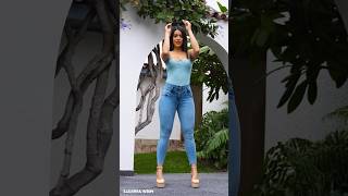 The perfect casual outfit with jeans 👖👠👜 fashion ideas outfit fashion style lookbook [upl. by Jaquelyn2]