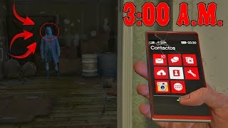 FANTASMA APARECE EN CASA EMBRUJADA A LAS 300 AM  GTA V SecretoMisterioMod [upl. by Maxfield]