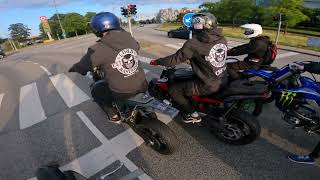 Supermoto trip PT2  DenmarkSouth Sweden [upl. by Arries351]