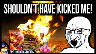 Manchild BURNS Wifes DnD Stuff After Getting Kicked  rrpghorrorstories [upl. by Anaile]