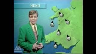 S4C Weather  Y Tywydd S4C  1993 [upl. by Keyte450]