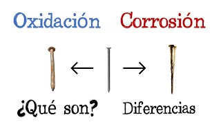 🔥Diferencias entre Oxidación y Corrosión🔥 Fácil y Rápido QUÍMICA [upl. by Bust698]