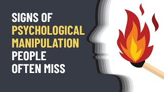 14 Signs of Psychological Manipulation Most People Miss [upl. by Nesilla]