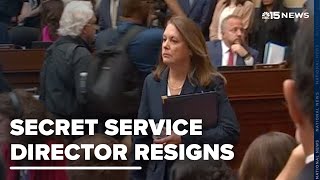 Secret Service Director resigns after attempted assassination of Donald Trump [upl. by Annairb]