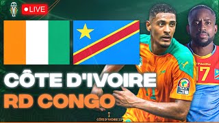 🔴🇨🇮🇨🇩 COTE DIVOIRE  RD CONGO LIVE   PSG  BREST 🚨LE CHOC EN DEMI FINALE DE LA CAN  CAN 2024 [upl. by Ahsieket]