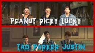 BULLY DUELO  Peanut Ricky amp Lucky Greasers VS Tad Parker amp Justin Preppies [upl. by Strickland]