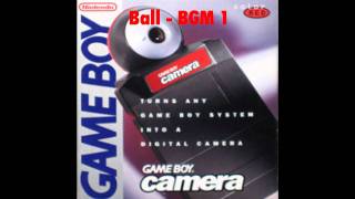 Game Boy Camera OST  Ball Music [upl. by Shiri]