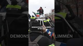 Demonstratie in Amsterdam loopt uit de hand [upl. by Bushweller431]