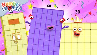 Happy Mothers Day Learn to Count  Math Cartoon for Kids  Numberblocks [upl. by Haidej497]