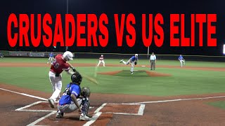 CRUSADERS BASEBALL VS US ELITE NJ AT DIAMOND NATION [upl. by Naenaj999]