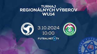 Turnaj Regionálnych Výberov WU14 Apríl 2024 ZsFZ  VsFZ [upl. by Amerd67]