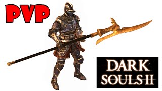 Dark Souls 2 PvP POWER alabarda vs SEFIR hachas duales  COMBATE SORPRESA [upl. by Ramej]