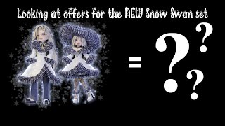 Looking at offers for the NEW Snow Swan set Wow [upl. by Neoma243]