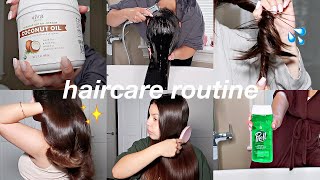 WEEKLY HAIRCARE ROUTINE FOR LONG AND HEALTHY HAIR part 4 [upl. by Fu]