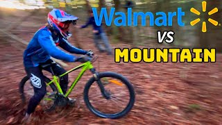 Walmart Bike vs Gnarliest MTB Trails [upl. by Gabor]