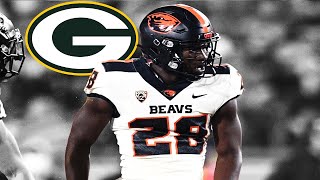 Kitan Oladapo Highlights 🔥  Welcome to the Green Bay Packers [upl. by Grange]