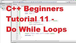 C Tutorial for Beginners 11  Do While Loops [upl. by Ahsias573]