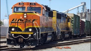 BNSF derailment at San Diego yard [upl. by Rabbi]