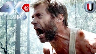 Logan 2017  Wolverines Berserker Rage  Forest Fight MOVIE CLIP 4K HD [upl. by Yraeg219]