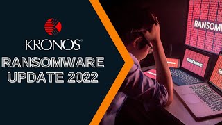 Kronos Ransomware Update 2022 [upl. by Antonina366]