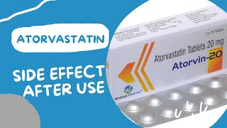 atorvastatin tablets 20 mg uses and side effect [upl. by Spillar692]