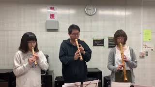 Mili  SacramentumUnaccompanied Hymn for Torino ZENONリコーダー動画コンテスト [upl. by Ehctav]