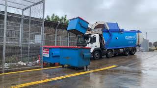 Cleanaway front loader in Ballina [upl. by Tamsky]