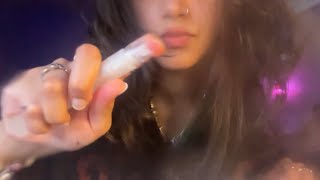 ASMR spraying water on your screen lofi spray tapping personal attention [upl. by Bedwell]