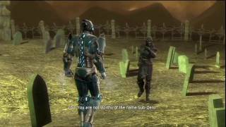 Mortal Kombat 9  Lin Kuei Brothers Fight Kuai Liang vs BiHan HD [upl. by Acimot]