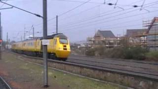 VIDEO 500 Network Rail 125 tnt Valenta HST passing Dunbar with 2 tone [upl. by Paxton398]