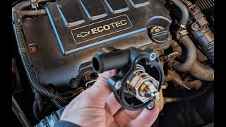 Chevy Cruze AC off due to high engine temp Easy fix [upl. by Waynant]