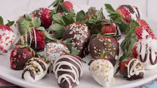 How to Make Chocolate Covered Strawberries  Best Chocolate Covered Strawberries Recipe [upl. by Peppi]